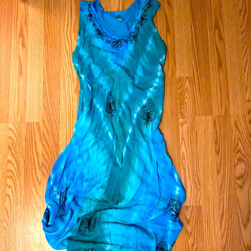 Tie Dye Dress India Boutique